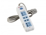 齊心（QDA-2426N）排插四位*1.5米