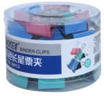 寶克BC1330彩色長尾夾25MM